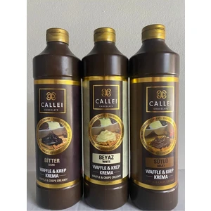 Bitter & Sütlü & Beyaz 1000GR Waffle Sos