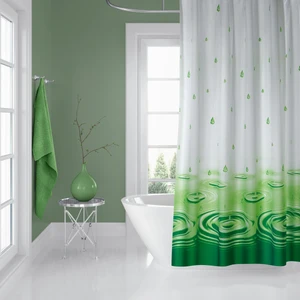 Banyo Duş Perdesi 5020 120X200 Perde Borusu Askı Aparatı 90X130 Hediyeli