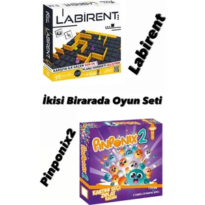 Lebirent ve Pinponix2 Zeka Koordinasyon ve Denge Oyunu Seti