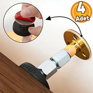 4 Adet Yatak Baza Başlık Başlığı Mobilya Eşya Dolap Duvar Sabitleme Aparatı Önleyici Sabitleyici