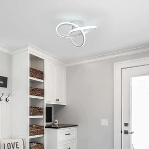 Reel Avize - Elegance Tavana Sabit LED Avize - Beyaz Kasa - 3 Renk
