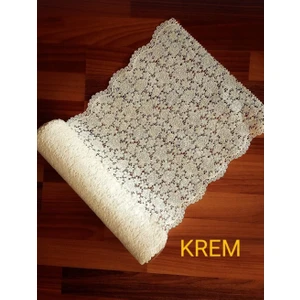 Pvc Dantel Vestiyer Sehba -Çekmeçe - Dolap Içi -Raf Örtüsü/ Eni: 35 cm x 5 M