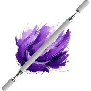 Samsung Galaxy Tab A7 (2023) SM-T500 Ile Uyumlu 2 In 1 Dokunmatik Stylus Kalem Çizim ve Yazı Kalemi