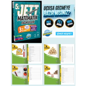 Ünlüler Karması 5. Sınıf Jett Matematik Fasiküller Soru Bankası