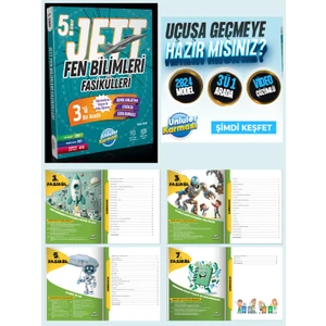 Ünlüler Karması 5. Sınıf Jett Fen Bilimleri Fasikülleri Soru Bankası