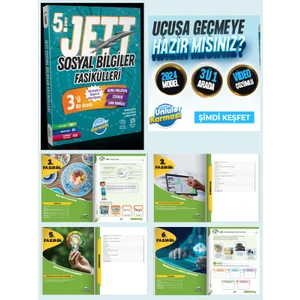 Ünlüler Karması 5. Sınıf Jett Sosyal Bilgiler Fasikülleri Soru Bankası