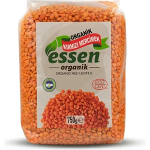 Essen Organik Kırmızı Mercimek 750 gr