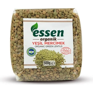 Essen Organik Yeşil Mercimek 500 gr