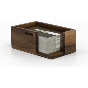 Ceviz Ağacı Kartvizitlik - Masaüstü Aksesuar