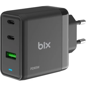 BX-3P65G 3 Port Gan Teknoloji 65W Laptop/macbook/ipad/android Uyumlu Qc 4.0 Hızlı Şarj Adaptörü