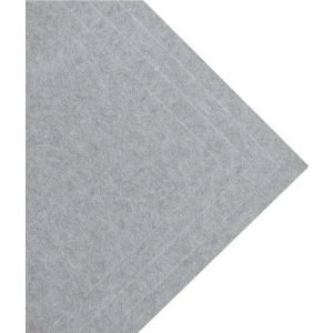 Gri Renk Metrelik Ince Keçe Kumaş Keçe 1 mm Aktivite Keçesi Renkli Keçe 1 Metre (100 cm x 100 Cm)