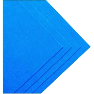 Mavi Renk Metrelik Ince Keçe Kumaş Keçe 1 mm Aktivite Keçesi Renkli Keçe 1 Metre (100 cm x 100 Cm)