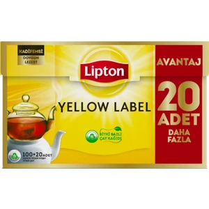 Yellow Label Demlik Poşet Çay 120LI