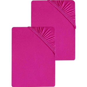 2 Adet Düz Pamuklu Tek Kişilik 80 X 200 + 30 Cm Lastikli Penye Çarşaf