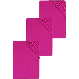 3 Adet Düz Pamuklu Tek Kişilik 80 X 200 + 30 Cm Lastikli Penye Çarşaf