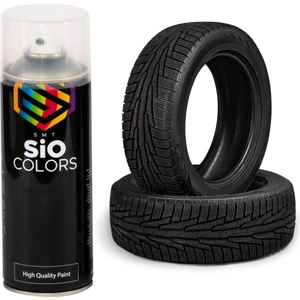 Sio Colors Özel Yapım Ekstra Koruyucu Araba-Lastik Sprey Boya 400 ml