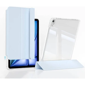 Alan Tech ​apple iPad Air 11 2024 Kılıf Magnetik Ayrılabilen Airbagli Zore Sliding Tablet Kılıfı-Mavi Açık