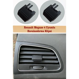 Megane 4-Talisman Uyumlu Klima,Kalorifer Sağ Sol Dönüş Havalandırma Klipsi