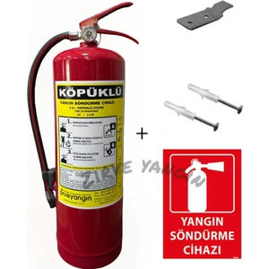 Zirve Yangın 6 Kgköpüklü Yangıntüpü Ruhsata Uygun