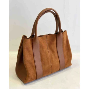 Süet Kadın El Omuz Çapraz Çanta