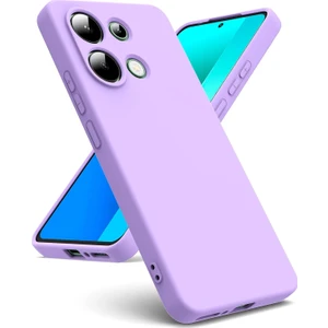 Xiaomi Redmi Note 13 Pro 4g Kılıf Yüksek Kalite 3D Kamera Korumalı Içi Kadife Lansman Liquid Silikon Kapak