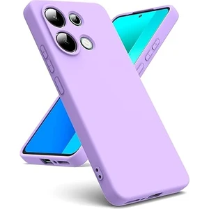 Xiaomi Redmi Note 13 4g Kılıf Yüksek Kalite 3D Kamera Korumalı Içi Kadife Lansman Liquid Silikon Kapak