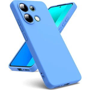 Xiaomi Redmi Note 13 4g Kılıf Yüksek Kalite 3D Kamera Korumalı Içi Kadife Lansman Liquid Silikon Kapak