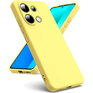 Xiaomi Poco M6 Pro 4g Kılıf Yüksek Kalite 3D Kamera Korumalı Içi Kadife Lansman Liquid Silikon Kapak