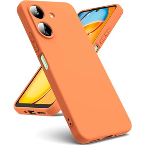 Xiaomi Redmi 13C / Poco C65 Kılıf Yüksek Kalite 3D Kamera Korumalı Içi Kadife Lansman Liquid Silikon Kapak
