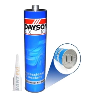 Silikon Gri 280 ml Dayson Extra Profesyonel Pu Mastik Dayson Yapıştırıcı