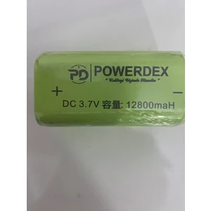 PD-10200 Avcı Feneri için 12800 mAh 3.7V Şarjlı Orijinal Fener Pili