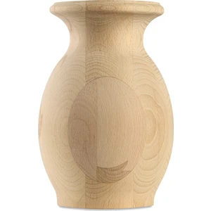 Ahşap Kayın Vazo / STBL1008
