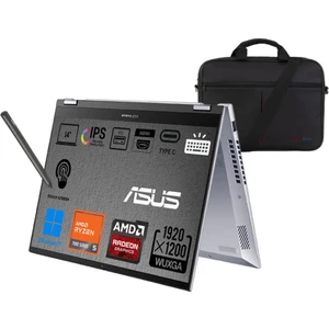 Vivobook S 14 Flip TN3402YA-LZ318W Ryzen 5 7430U 16GB 1tb SSD 14" Wuxga IPS (Dokunmatik Ekran) Windows 11 Home Bilgisayar + Webzone Çanta