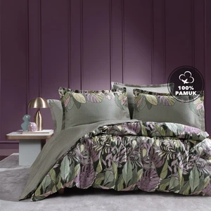 Hanes Battal Boy Saten Nevresim Takımı - Haki