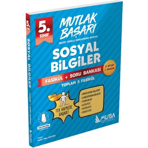 Muba Yayınları  5. Sınıf Sosyal Bilgiler Fasikül - Soru Bankası