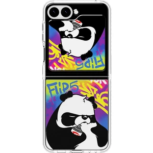 Galaxy Z Flip 5 Dinamik Tasarım Kılıf - Angry Panda