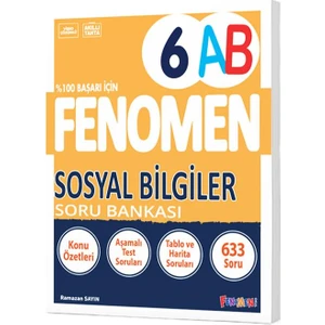 Kurmay Yayınları 6 Sosyal Bilgiler (A-B) Soru Bankası