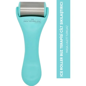 Docteur Blanc Ice Roller Buz Terapisi Cilt Sıkılaştırıcı Masaj Aleti Turkuaz