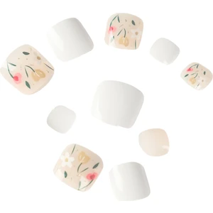 Pop Beauty Ayak Takma Tırnak Seti & Zararsız Yapıştırıcı