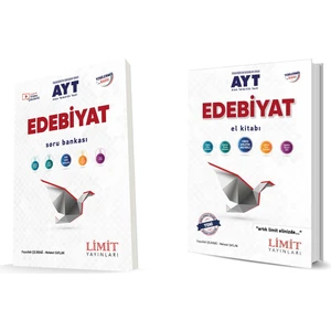Limit Yayınları  Ayt Edebiyat Soru Bankası + El Kitabı Seti 2 Kitap 2024