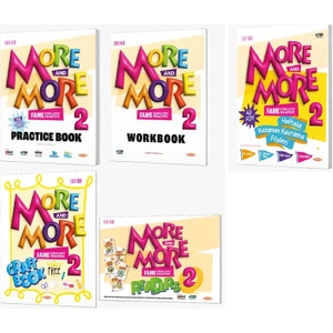 Kurmay Yayınları  2025 2. Sınıf More More Practice Book + Test Book + Föy