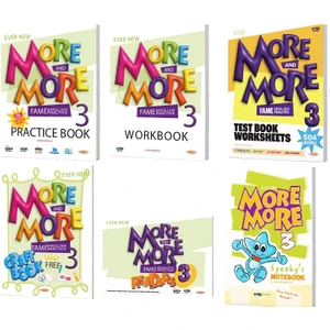 Kurmay Yayınları  2025 3. Sınıf More More Practice Book + Test Book + Speakys Akıllı Defter