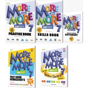 Kurmay Yayınları  2025 7. Sınıf More More Practice + Test Book + Kazanım Föyleri