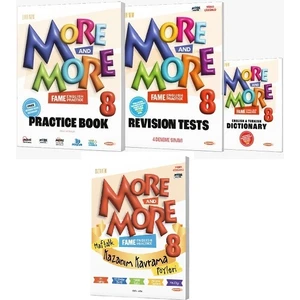 Kurmay Yayınları  2025 8. Sınıf Lgs More More Practice Book + Kazanım Föyleri