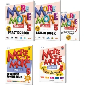Kurmay Yayınları  2025 5. Sınıf More More Practice + Test Book + Kazanım Föyleri