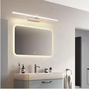 Fer Avize Berrak Modern Tasarım Beyaz Renk Gün Işığı Ledli Banyo - Mutfak - Salon LED Duvar Aplik