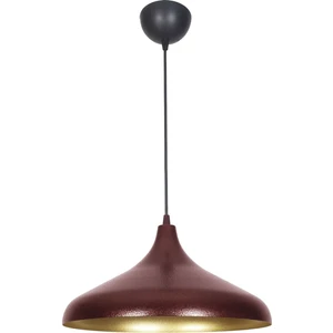 Fer Avize Nil Özel Modern Tasarım Bordo Içi Gold Metal Tekli Cafe - Mutfakavize