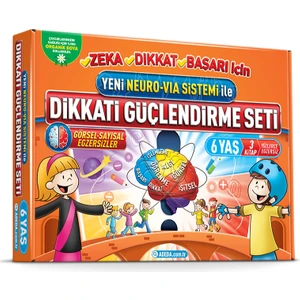 Adeda Yayıncılık Dikkati Güçlendirme Seti Anasınıfı  6 Yaş - Osman Abalı