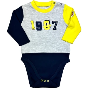 Erkek Bebek Uzunkol Body  Orijinal - Fb 1729