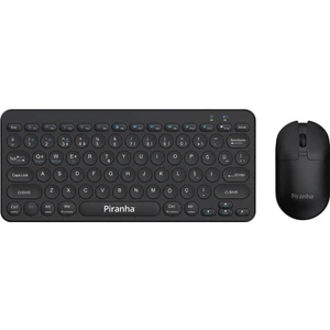 2382 Kablosuz Türkçe Q Klavye ve Mouse Seti / Bluetooth & 2.4g / Windows - Macos - Android